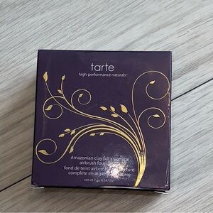 NWT TARTE Amazonian clay full coverage airbrush foundation medium-tan sand